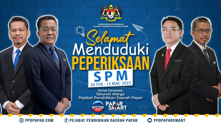 Selamat Menduduki Peperiksaan SPM – PAPAR SMART