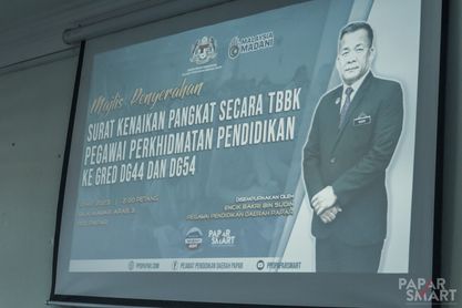 Majlis Penyerahan Surat Kenaikan Pangkat Secara TBBK Pegawai ...