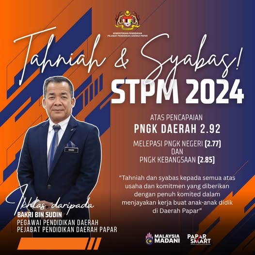 Tahniah dan Syabas SPTM 2024
