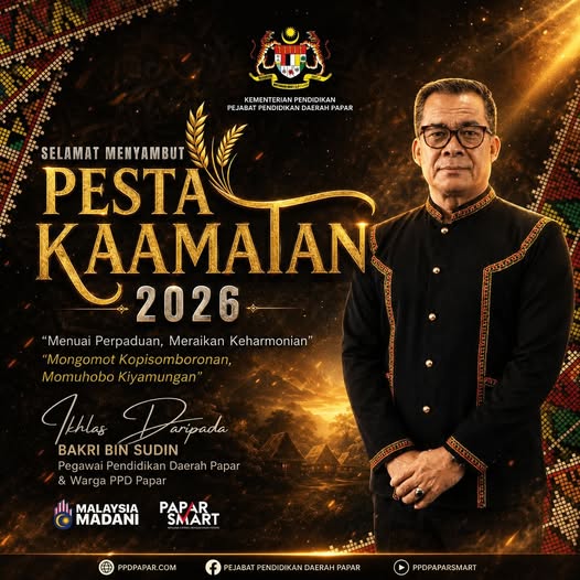 Selamat Menyambut Hari Kaamatan 2026